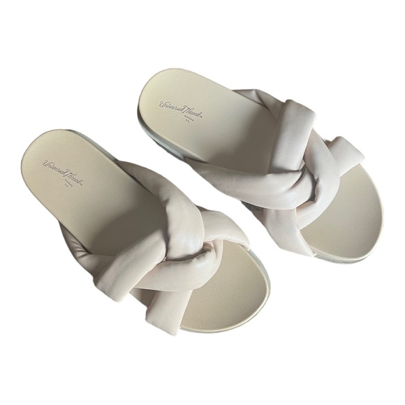 Universal Thread Cosette Puffy Slide Sandals in Tan - Picture 8 of 11